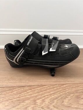 Specialized Elite TR Shoes Mens 45 Road Touring Cycling Bicycle Ratchet Black